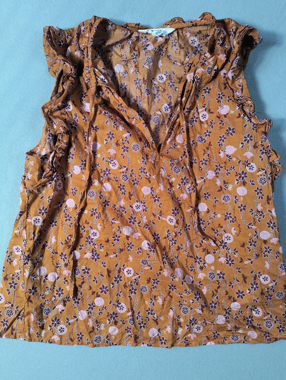 🔥Bundle 2 For $7🔥BB Dakota by Steve Madden flutter sleeve shirt,women's medium